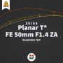 [올페의 렌즈 해상력 테스트] Sony FE 50mm F1.4 ZA (SEL50F14Z)