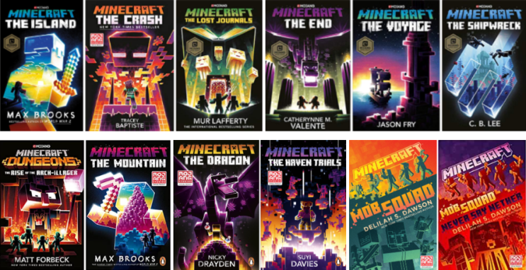 Book List】 An Official Minecraft Novel 시리즈 : 네이버 블로그