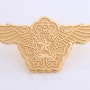 대한민국공군 독수리 로고로 황금 뱃지 제작하기