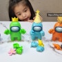 어몽어스 액션 피규어 어린이장난감 4세장난감 6세선물 좋아요!