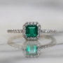 에메랄드 반지 2종 다이아몬드 세팅 디자인 천연 5월 탄생석 가격