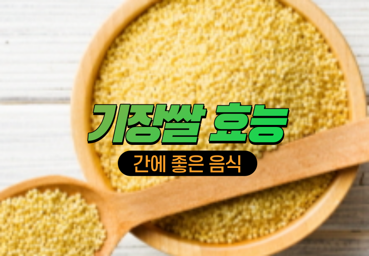 찰기장 기장쌀 효능 간에 좋은 음식 3가지 : 네이버 블로그