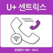 소호(SOHO) 기업,사무실 고급형 인터넷 전화,LG U+센트릭스 !