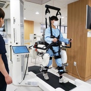 안양재활병원 최초 시행, 로봇보행 물리치료