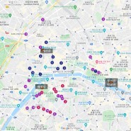 [프랑스/여행정보/파리]파리여행은 역시 에펠탑, 에펠탑이 보이는 호텔 리스트 & 위치지도