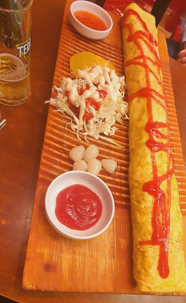 [신논현역/강남역] 악바리 69cm 대왕 계란말이 맛있는 술집!
