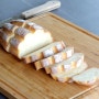 [손반죽]참외 모양빵! 더블 밀크 하스브레드 만들기 : 🥪샌드위치용 (유튜브 레시피)