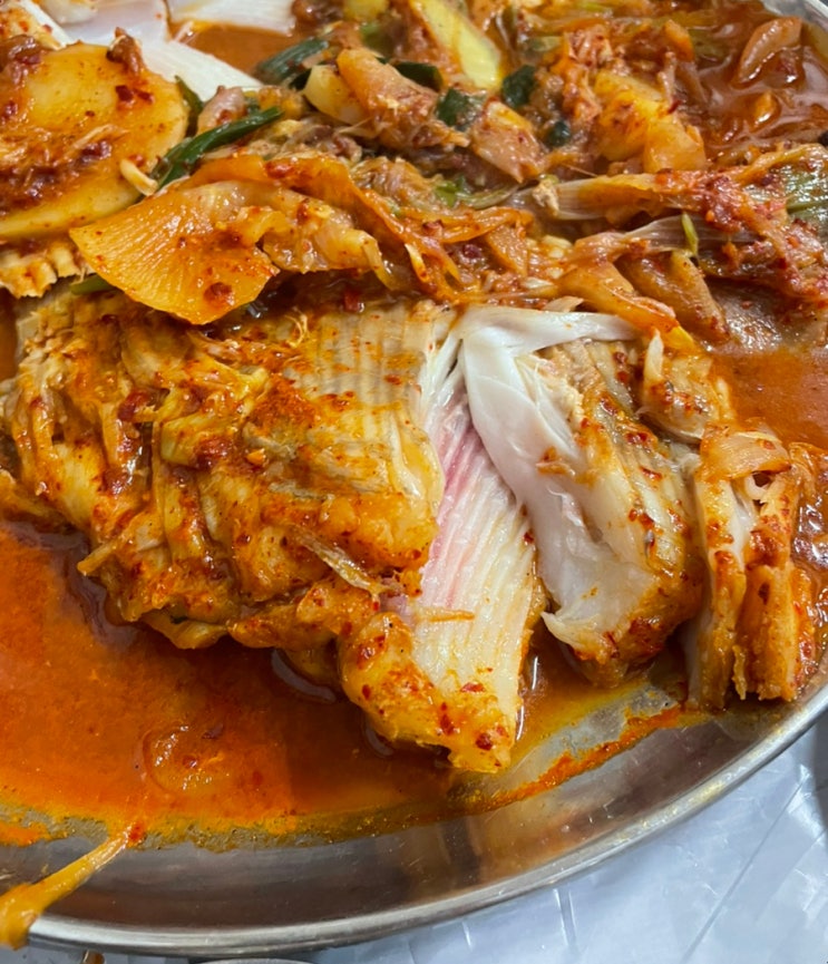 고성생선찜 : 햇님언니 추천 강릉 맛집, 가오리찜 생선찜 꿀맛 : 네이버 블로그