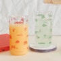 부산 랜드마크 유리컵, 부산 명소가 아기자기한 컵 속에♡ 광안리 오랜지바다 부산기념품