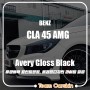 [팀카스킨 화성점] Benz CLA 45 AMG 유광블랙 포인트랩핑 + #클리프디자인 라이트 컬러 PPF