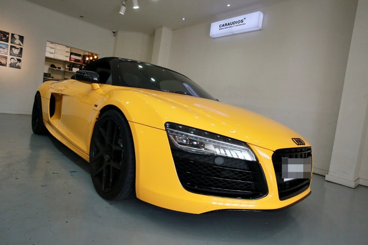 아우디 R8 스파이더, 부산 카오디오 통해 수준높은 음질을 가졌습니다 : 네이버 블로그