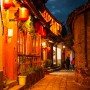 [중국] 운남성 여행 : 리장고성 야경 (센과 치히로의 행방불명 배경지)