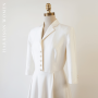 [DRESS] 해리슨우먼 드레스 'EMMA' - 화이트 미카도실크 2부 피로연원피스 대여