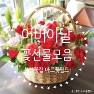 카네이션 부산 어버이날 꽃배달 상품 모음. 27년경력 사상 꽃집 아트꽃월드