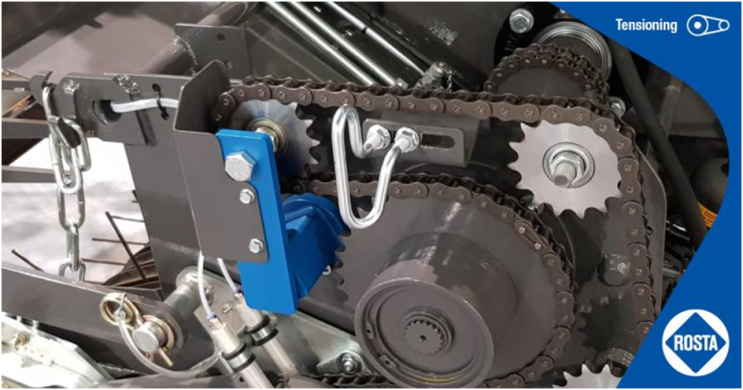 바로 볏집 등을 둥글게 마는 BALER에 설치된 ROSTA Chain Tensioner 이었습니다. : 네이버 블로그