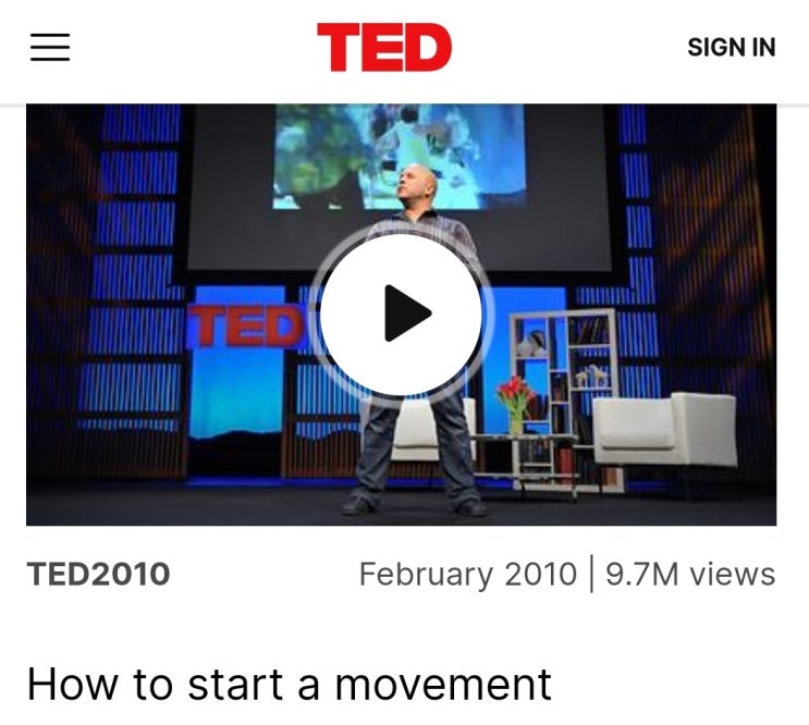 TED 강연으로 영어공부 혼자하기(How to start a movement) : 네이버 블로그