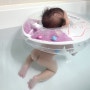 밤보목튜브, 아기목튜브 사용시기, 신생아 첫수영