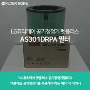 [LG퓨리케어 공기청정기 펫플러스] AS301DRPA 필터를 여름에도 교체해야 하는 이유