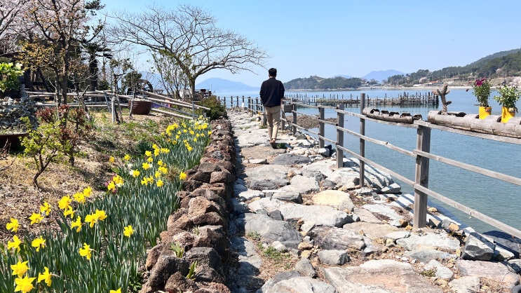 남해 카페 농가섬 죽방렴 볼 수 있는 가볼만한곳