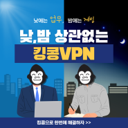 업무, 게임 팔방미인 킹콩vpn - kingkongvpn