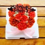 대구 카네이션 케이크 꽃다발 대구떡케이크날~