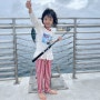 7살라베와 추억을 만드는 괌사진