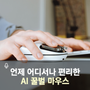 아이플라이텍 AI 꿀벌 마우스 음성타이핑 음성번역 스마트 마우스