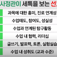 고1~2 학생부, 눈에 띄는 '자율활동', 양천구 목동 수학영어학원