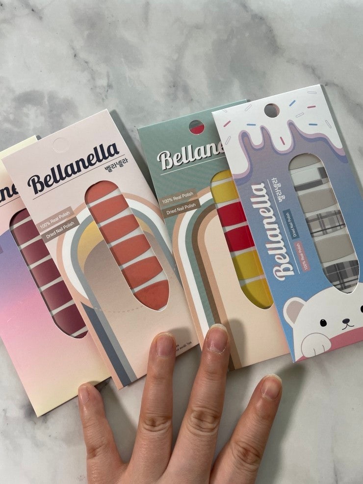 벨라넬라 스티커네일 착붙핏 붙이는 네일스티커