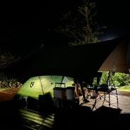 제주캠핑3-1) 어라운드폴리 (Family Deck Camping 1,시그니처 바베큐)