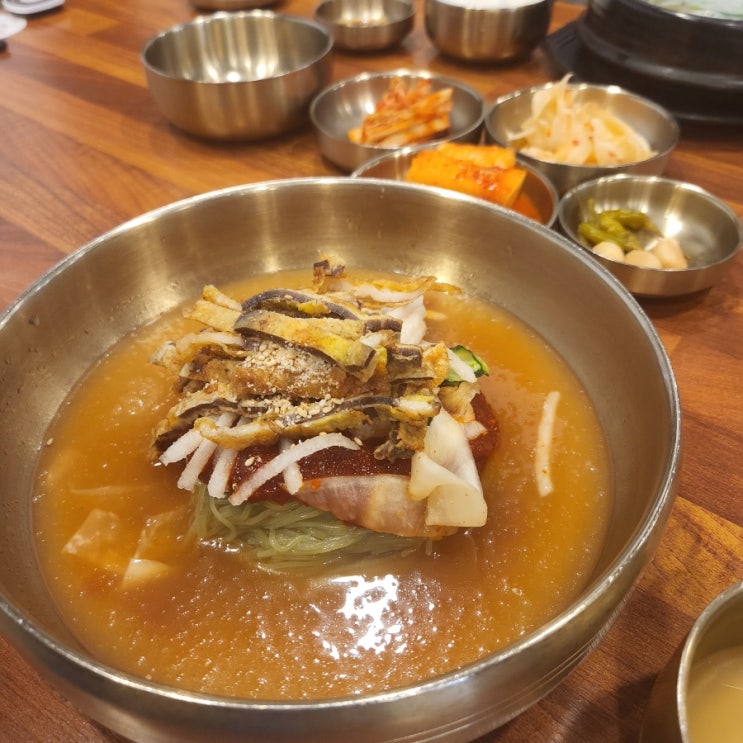 [포항맛집]포항 청림동 맛집 교동면옥 청림점 물비빔면 특갈비탕 : 네이버 블로그