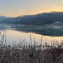 새벽 걷기운동 율동공원 4월풍경