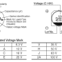SMD Cap Voltage Marking Chart