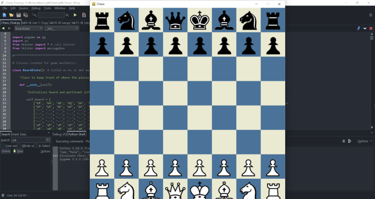 [Python] Pygame Chess - 파이썬으로 체스 만들기 : 네이버 블로그