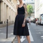 +black summer dress outfit