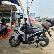 베트남오토바이여행 로컬 식당 둘이 달라도 너무 다른 식성