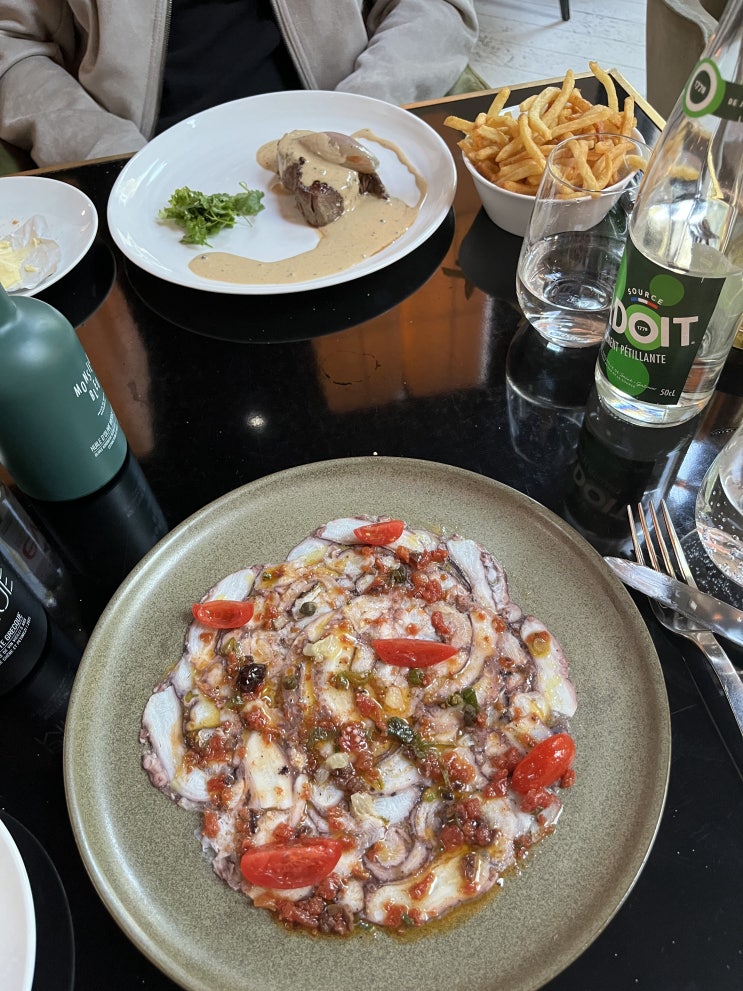 [파리 맛집] 무슈블루 MONSIEUR BLEU @팔레드도쿄 (PALAIS DE TOKYO)-에펠탑이....