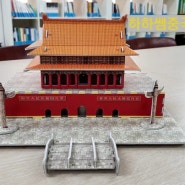 (구미중국어 하하쌤중국어학원) 중국문화 ㅡ천안문 3D 건축물 조립해보기
