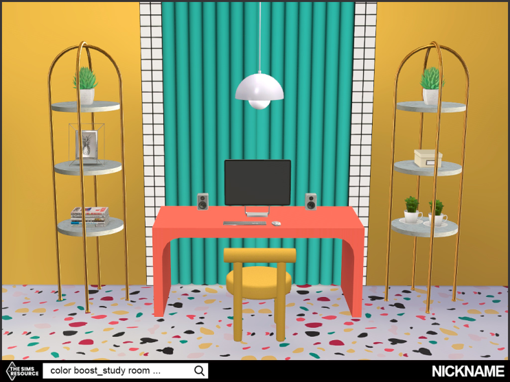color boost_study room set : 네이버 블로그
