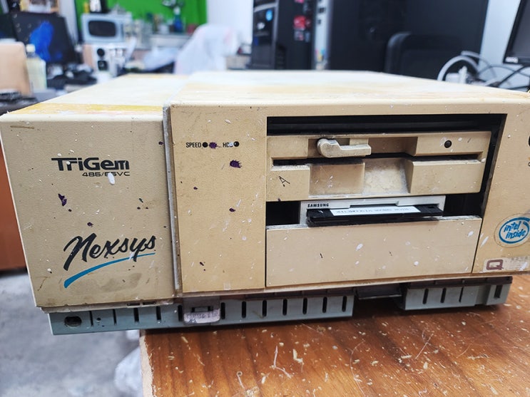진주 컴퓨터 수리 (삼보 TriGem 486 컴퓨터 수리) : 네이버 블로그