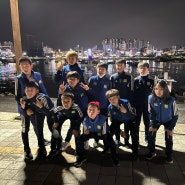 코오버FC U-12 울산현대중, 울산청운중 연습경기