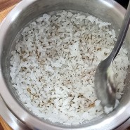논산 연산면 송정리, 돌솥밥기계 설치되어있는 맛집! 연산보리밥
