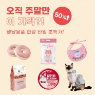⚡스토어봄 강아지용품, 고양이용품 72H 특가 50%↑⚡