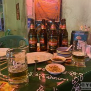 세계여행 미얀마 #9-2. 낭쉐 | 숙소 Bright Hotel, 트레킹 후에는 미얀마 맥주지