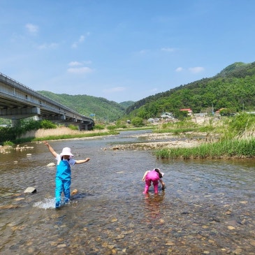 강원도 홍천강 캠핑 원문 사진 2