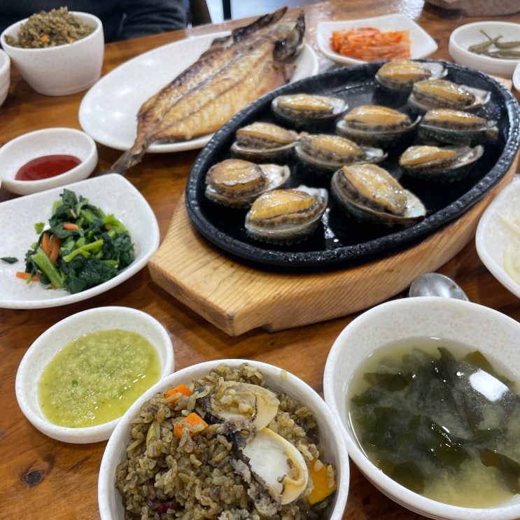 제주 필수 맛집! 명진전복 전복돌솥밥, 전복구이 후기