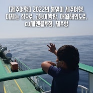 [제주여행] 2022년 봄맞이 제주여행 4박 5일 마지막날. 이제는 집으로. 바다속고등어쌈밥, 애월해안도로, 제주-삼천포항 차량선적(내돈내산). 제주-삼천포배편