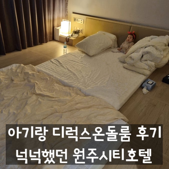 원주호텔 가성비 원주숙박 넉넉했던 디럭스온돌 혁신시티호텔