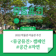 2022 박물관·미술관주간 <뮤궁뮤진> #대구미술관 '공간&자연' 이야기 / 3전시실의 매력·수변공간