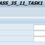 SAP ABAP OOP P11 과제